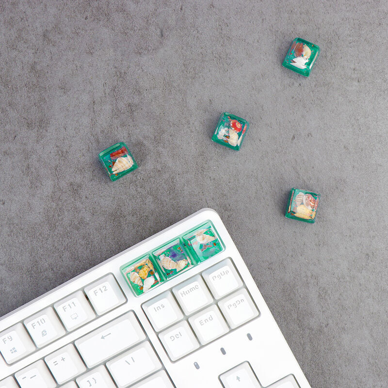 (Send by Random) 1 pc Sea Conch Resin Keycaps Artisan ESC Keycap SA ...