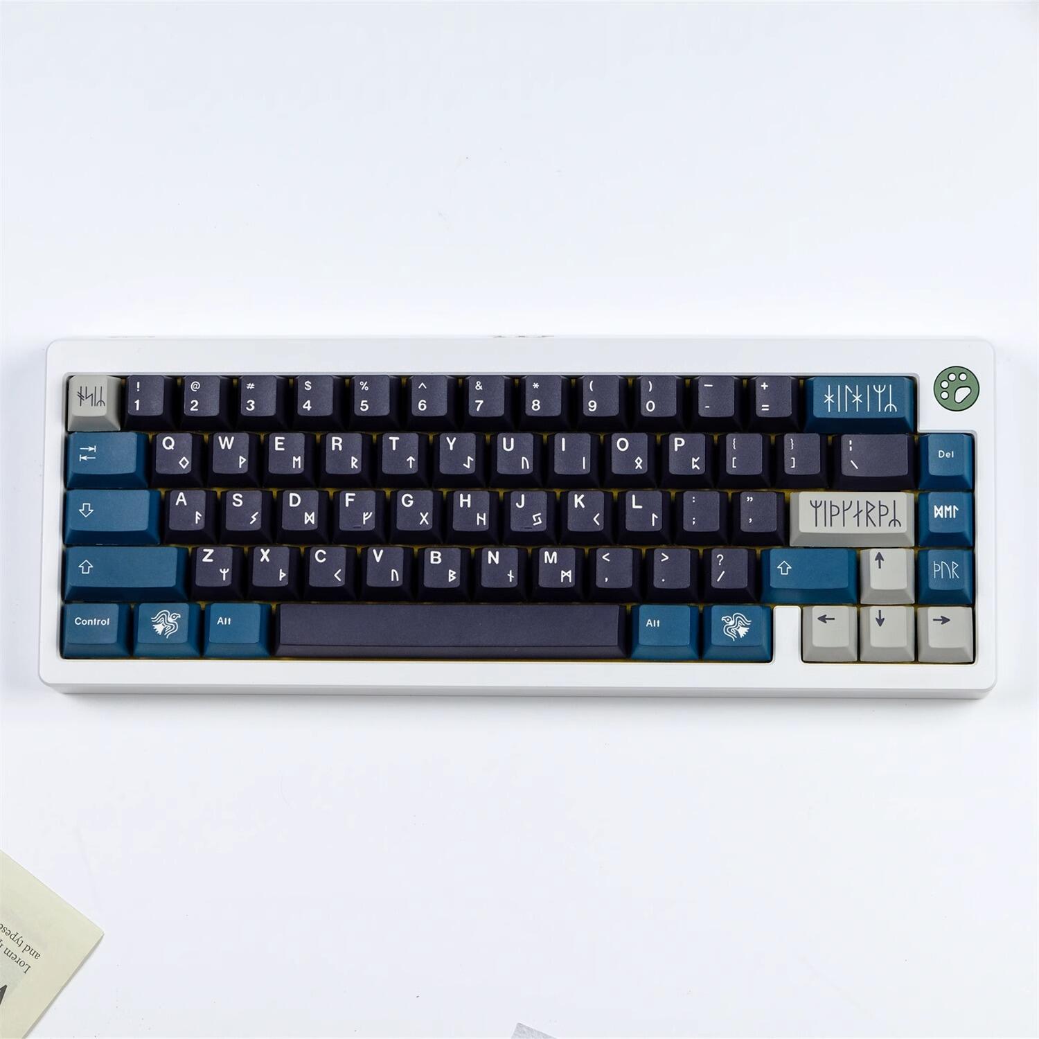 GMK Norse 104+25 PBT Dye-subbed Keycaps Set Cherry Profile for MX ...