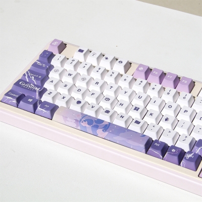 Flower General Thunder 104+25 PBT Dye-subbed Keycaps Set for Cherry MX ...